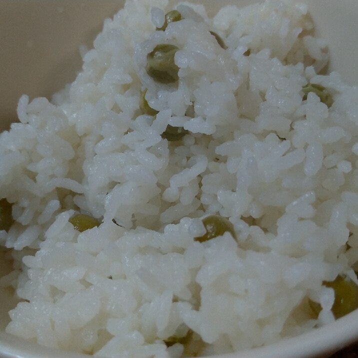 グリーンピース豆ご飯
